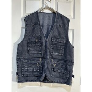Vintage Denim Vest Size XL/2XL?
